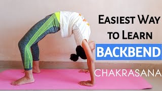 How To Do A Backbend Into Bridge Come Up From A Backbend For Beginners