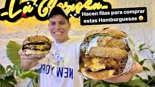 Probando las HAMBURGUESAS por las que hacen filas en Bucaramanga  La Gloriosa Hamburgueseria