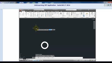 AutoCAD LT 2014 | Creating Donuts