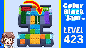 Color Block Jam Level 423 Solution Walkthrough