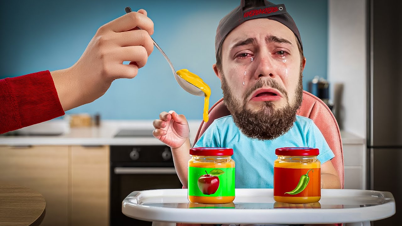 Trying ONLY Baby Food for 24 Hours