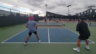 iPickle OC Open Men's 4.5 8+ - Game 1 Trent/DT vs Kody/David screenshot 1