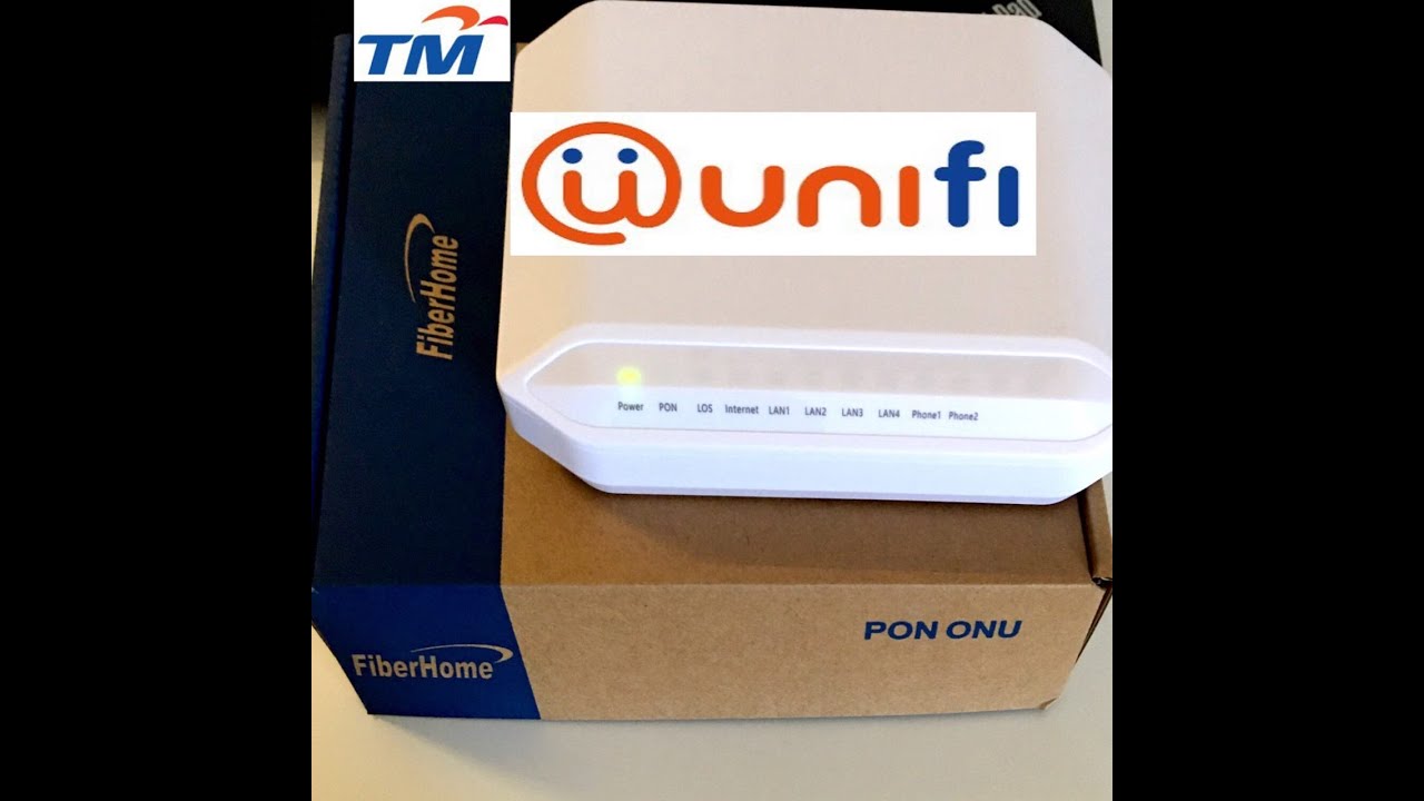 Unifi Cara Cara Configure Modem Fiberhome - YouTube