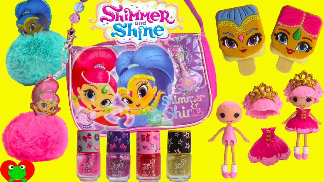 shimmer and shine toy videos youtube