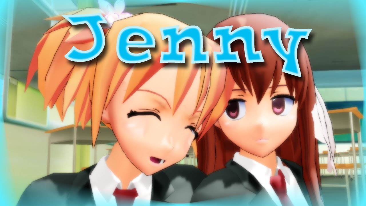 MMD)Jenny (Sakura Trick) - YouTube.