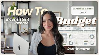 HOW TO BUDGET 💸 even for variable and lower incomes