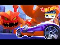 GIANT SCORPION ON THE LOOSE! 🦂 | Hot Wheels City | Animated Full Episode!