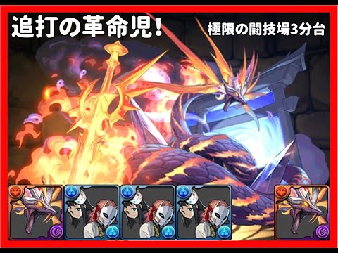 パズドラ 追打の革命児 超転生ヒノカグツチpt 錆兎システム 闘技場3分台 Youtube