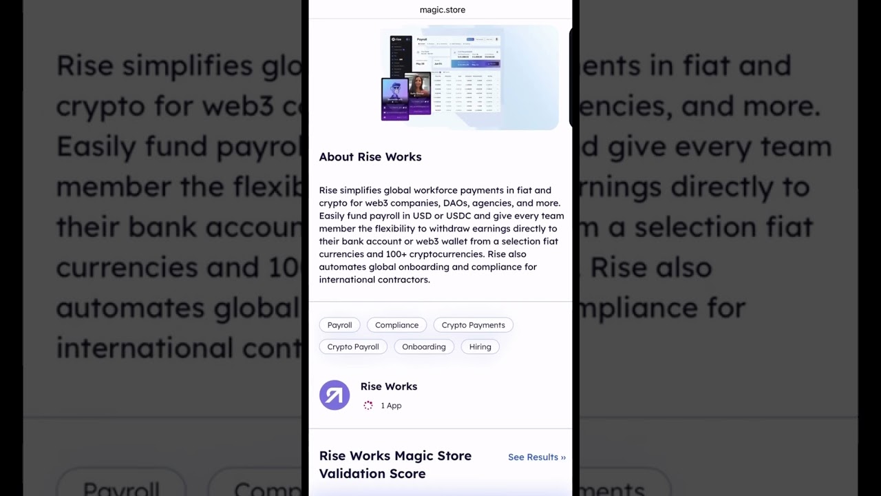 📲 Rise Works: a Web3-enabled Payroll and Compliance - YouTube