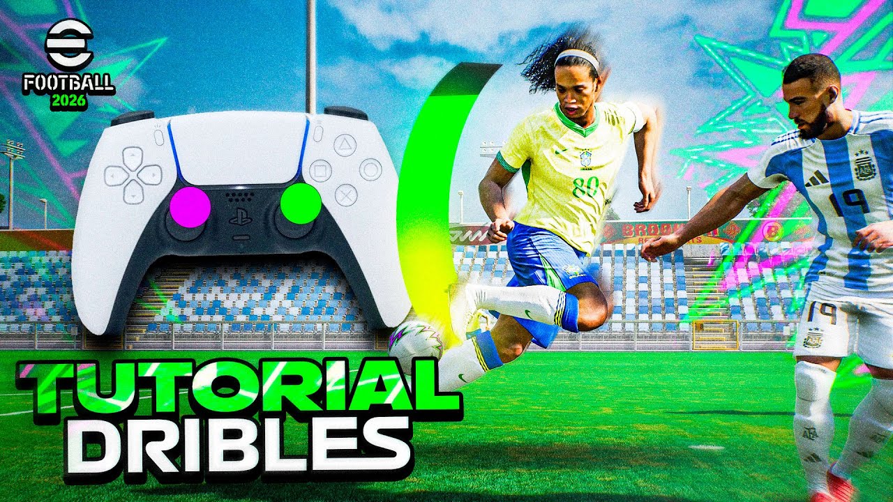 🎮💥 APRENDA A DRIBLAR NO EFOOTBALL 2026 | TUTORIAL DOS DRIBLES  MAIS EFETIVOS E APELATIVOS DO JOGO