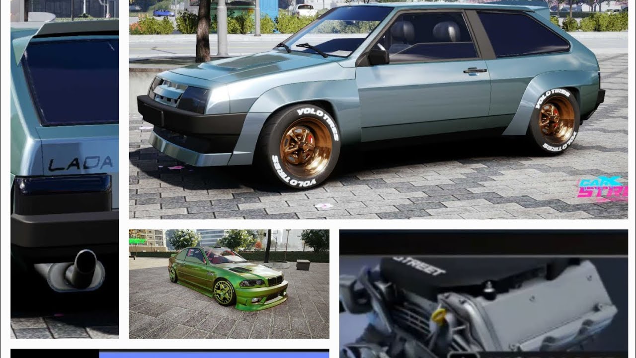 CarX Street: L08 (LADA) M3 ENGINE &TRANS swap.