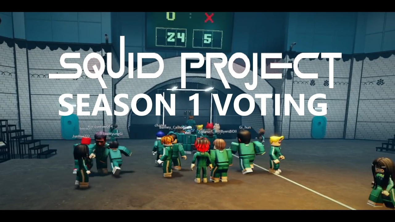 Roblox Squid Project Season 1 voting!