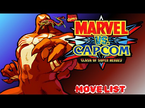 MVC - Red Venom Move List