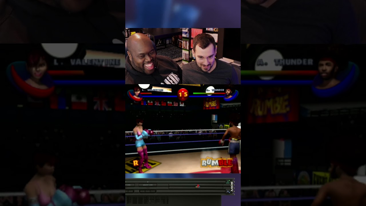 This Arcade Boxing Game On PS2 Is RIDICULOUS