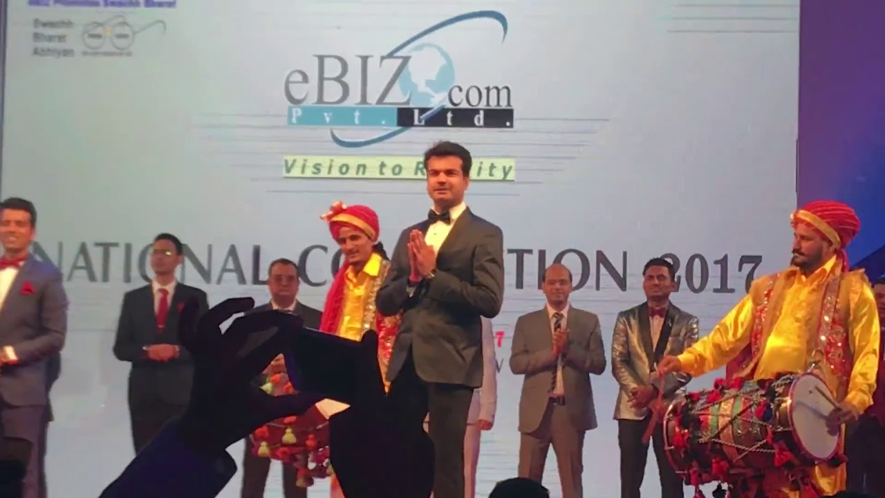 Abhishek dua sir entry ebiz IGI CONVENTION 2017 DELHI