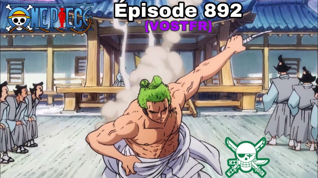 One Piece Arc Wano Episode 2 Zoro Vs Les Samourais De Wano Youtube