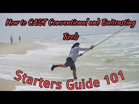 How to cast a Conventional Surf Reel or Baitcaster 