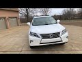 2015 LEXUS RX350 PEARL WITH SUNROOF NAVIGATION 38K MILES FOR SALE INFO WWW.SUNSETMOTORS.COM