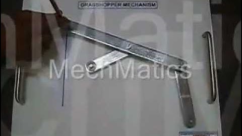 Grasshopper Mechanism - Straight line Mechanism