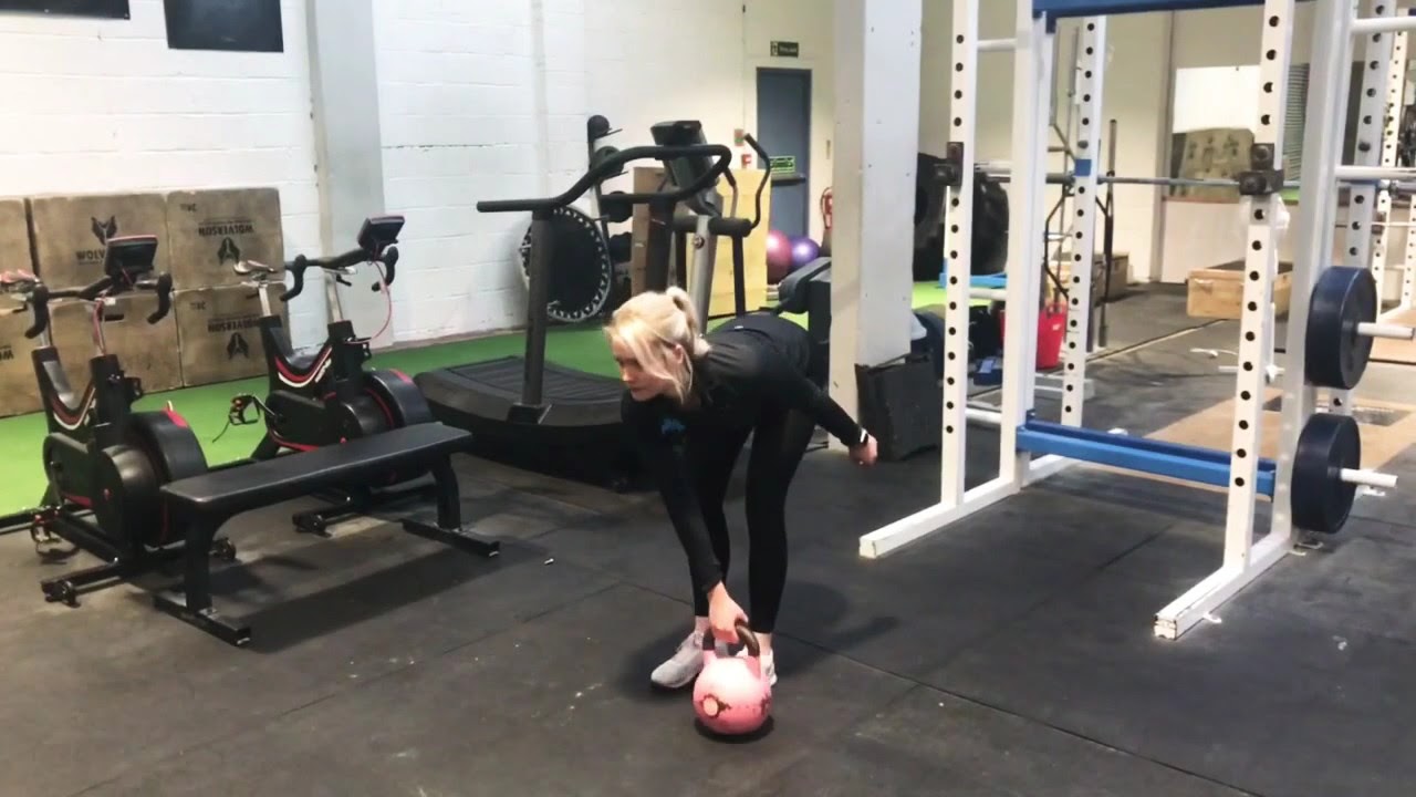 Kb Drop Rdl Cross Body KB RDL - YouTube