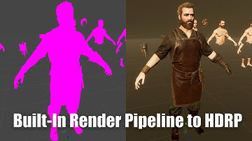 convert Unity project to HDRP