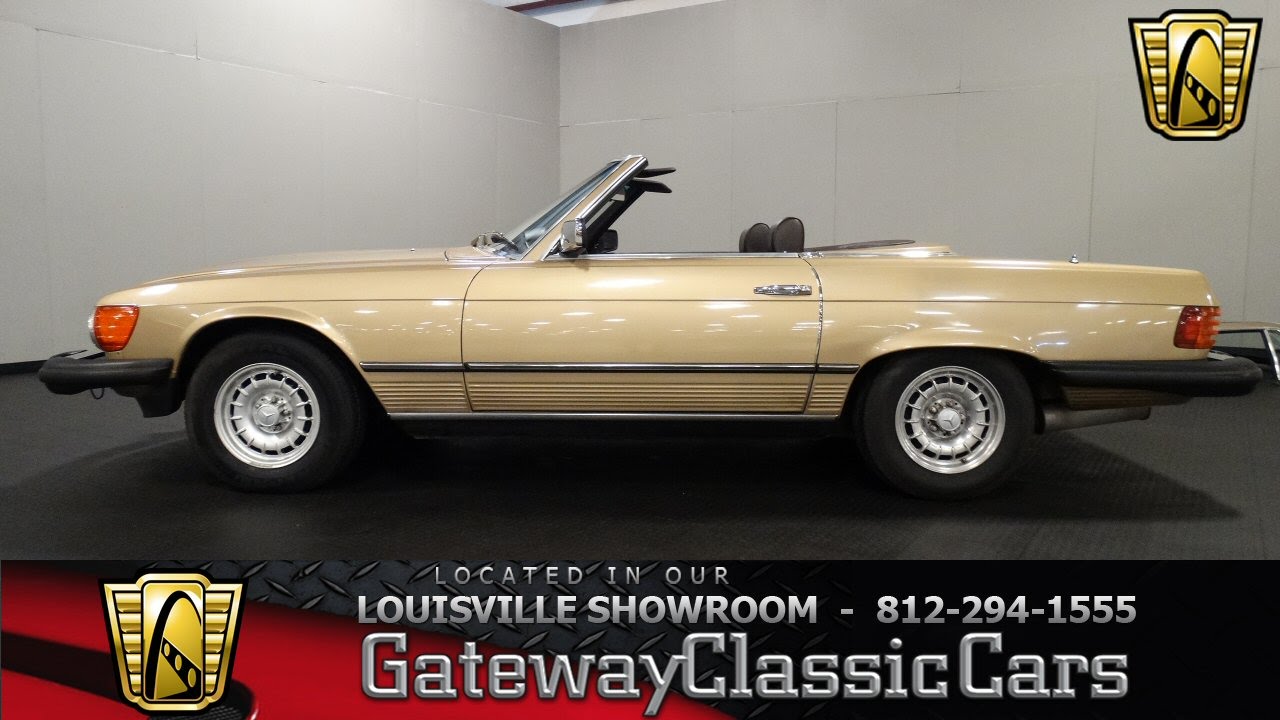 1981 Mercedes Benz 380 Sl Louisville Showroom Stock 1245 Youtube