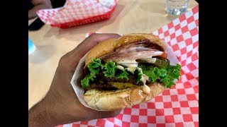 Halal Juicy Burger Bakersfield California M Bites Between SF and LA