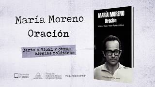 Libro Oración, Carta A Vicki Y Otras Elegías Políticas De María Moreno