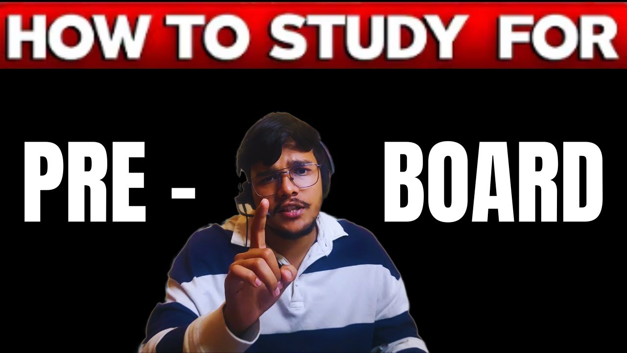 ICSE Class 10 How to study for Pre-Boards | Score 95%+ With This ...