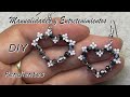 DIY . Pendientes corazón -Heart earrings - أقراط على شكل قلب - Серьги сердце - Brincos coração