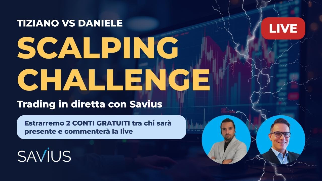 SCALPING CHALLENGE - SAVIUS Trading Live