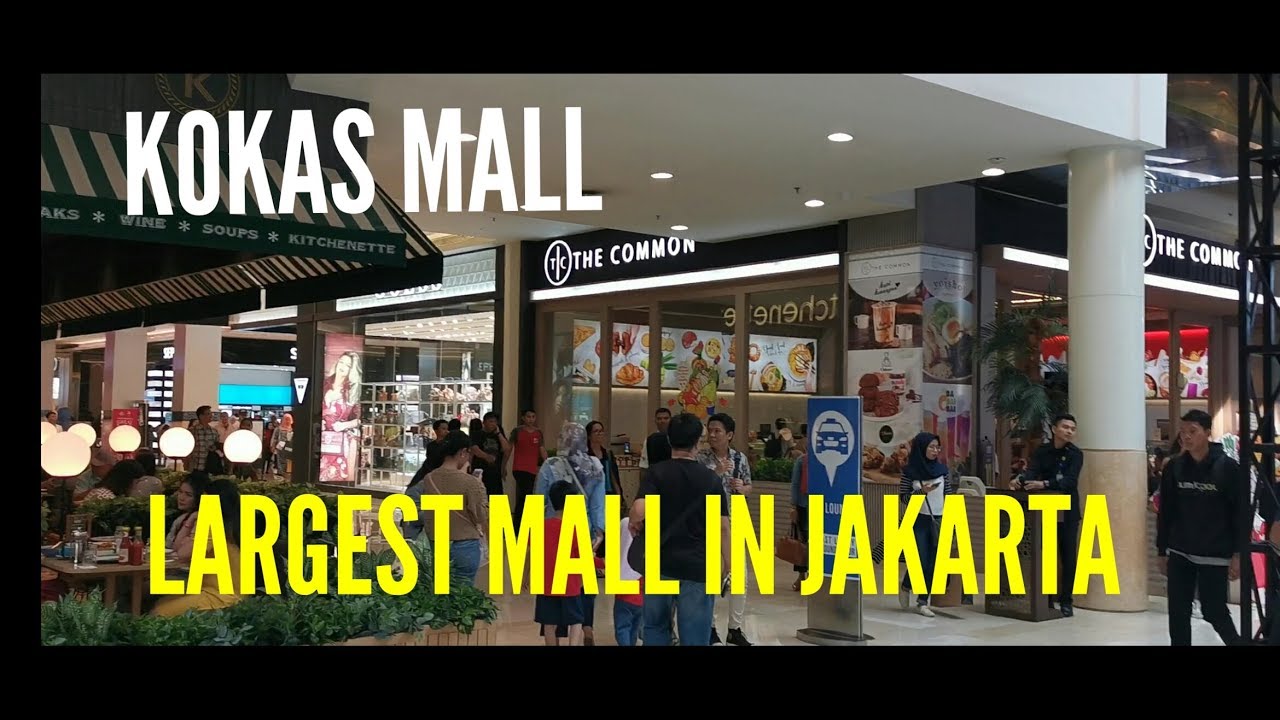 KOKAS is one of the largest malls in Jakarta - YouTube