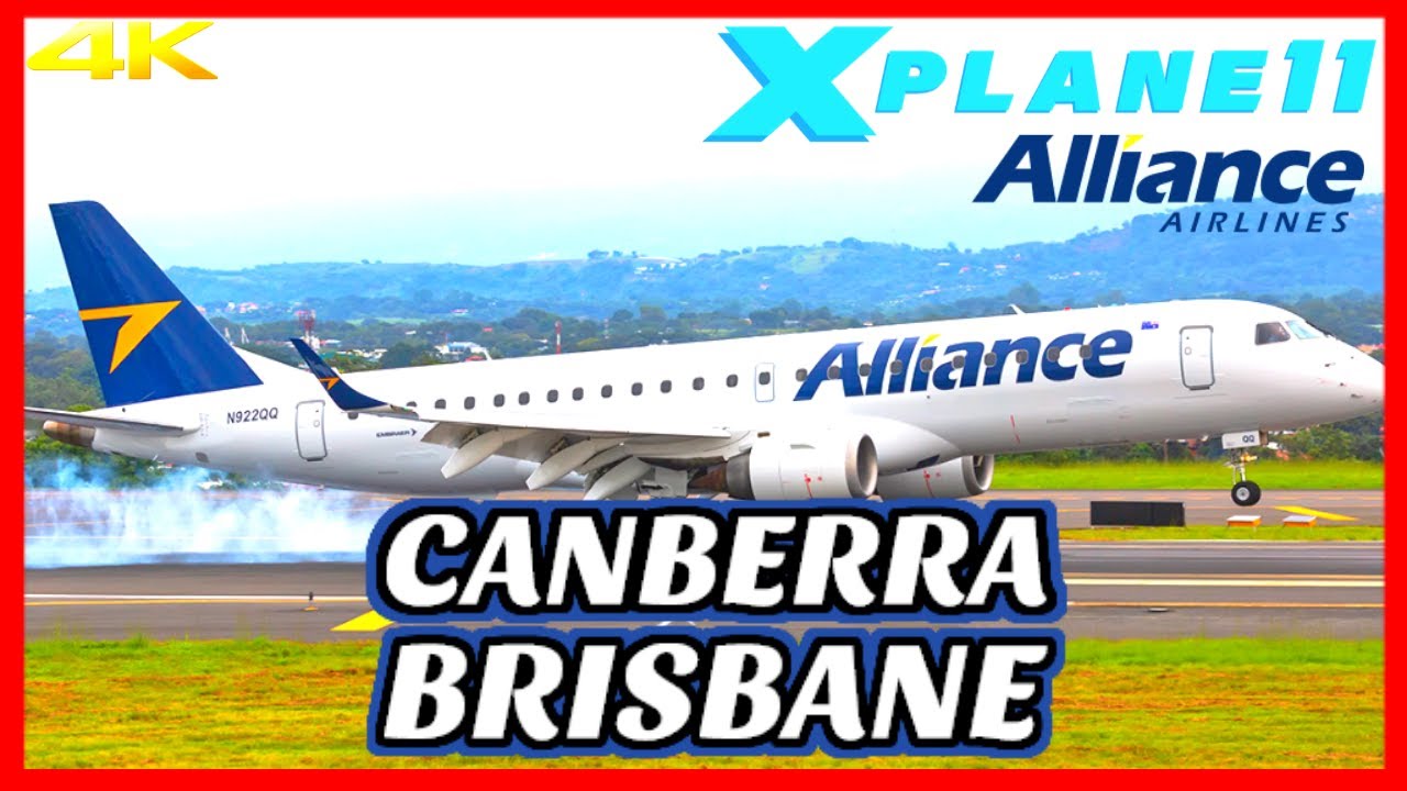 NEW AIRCRAFT Alliance Airlines E190 Canberra To Brisbane X new-aircraft-alliance-airlines-e190-canberra-to-brisbane-x