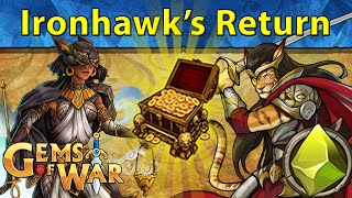 Gems of War: Event Objectives | Ironhawk's Return and 27 Star Leonis Empire screenshot 2