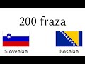 200 fraza - Slovenački - Bosanski