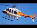 Bell 407GXi Helicopter Takeoff & Landing