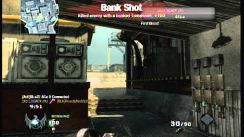 Call of Duty Black Ops: Across Map Tomahawk Kill on Launch (#2)