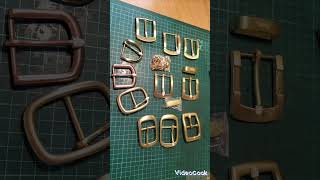 Handmade leather belts! Brass, Copper and Stainless Steel Buckles!/ Ремни из кожи ручной работы!