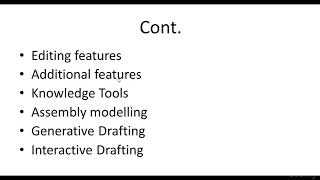 Industrial CATIA V5 R20: Deep Learning All In One from A- Z : Topics to be covered