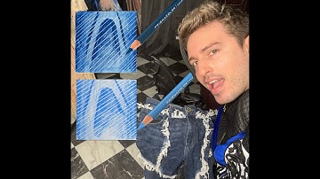 HOW TO RENDER DENIM FABRIC / Different ways to illustrate DENIM in Fashion