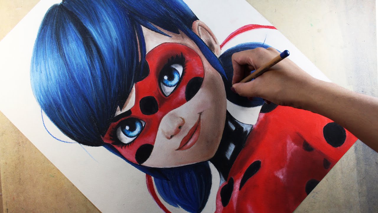 Speed Drawing: Ladybug (Miraculous Ladybug) | Diana Díaz - thptnganamst.edu.vn