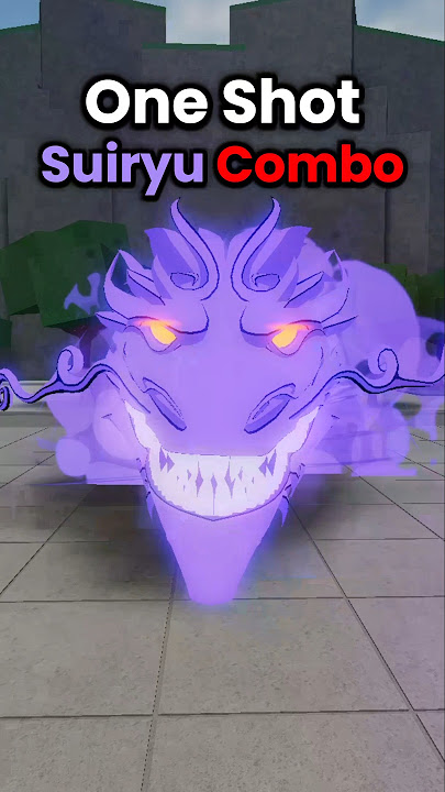 One Shot Suiryu Combo|| The Strongest Battleground #strongestbattlegrounds #roblox #pvp