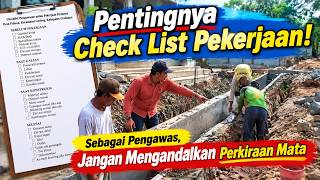 PENGAWAS WAJIB TAHU! Checklist Pekerjaan Drainase Desa Pahesan, Godong, Grobogan