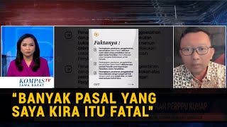 Respons YLBHI Desakan Koalisi Sipil Terbitkan Perppu Tunda KUHAP: Perbaiki Banyak Pasal Fatal