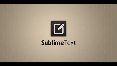 Installation of Sublime Text 3 , Control Package and Emmet