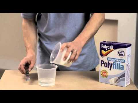Video: Hur länge ska du låta polyfilla torka?