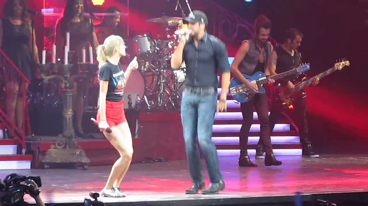 "I Don't Want This Night To End" - Taylor Swift with Luke Bryan in Nashville on 9/19/2013!