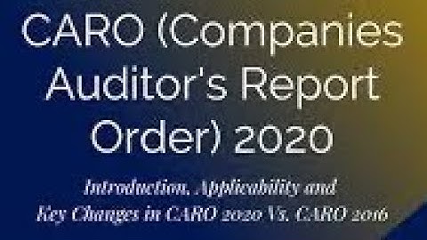 CARO 2020 LEARN ALL 21 CLAUSES IN 20mins. CA FINAL AUDIT NOV 2023. INVEST FOR 5-8 MARKS IN EXAMS