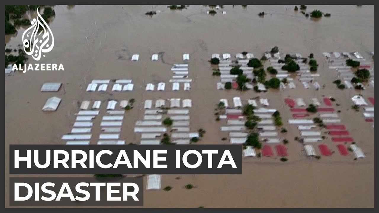 دول أمريكا الوسطى والجنوبية التي دمرها إعصار إيوتا