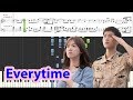 [Piano Tutorial] Everytime (Descendants of the Sun OST) - CHEN(첸), Punch(펀치)
